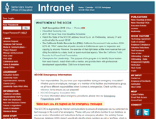 Tablet Screenshot of intranet.sccoe.org